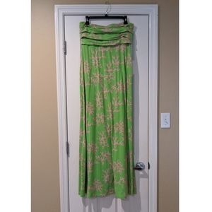 Lilly Pulitzer Maxi Petula Coral Me Crazy Dress
